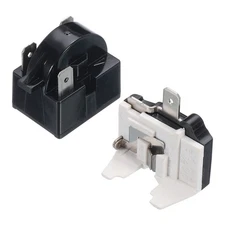 Refrigerators PTC Starter Relay 3 Pins 4.7 Ohm Overload Protector 1/2HP