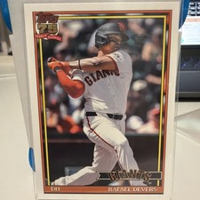 2026 Topps Series 1 - Rafael Devers #T91-54 - SF Giants
