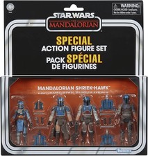 Star Wars The Vintage Collection Mandalorian Shriek-Hawk 4-Pack Action Figures