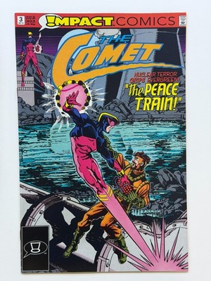 1991 The Comet #3 - Volume 2 - USA - Impact! Comics FREE SHIPPING