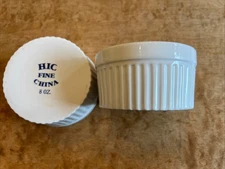 HIC Ramekin, 8 Oz  Fine China. Set Of 2 EUC