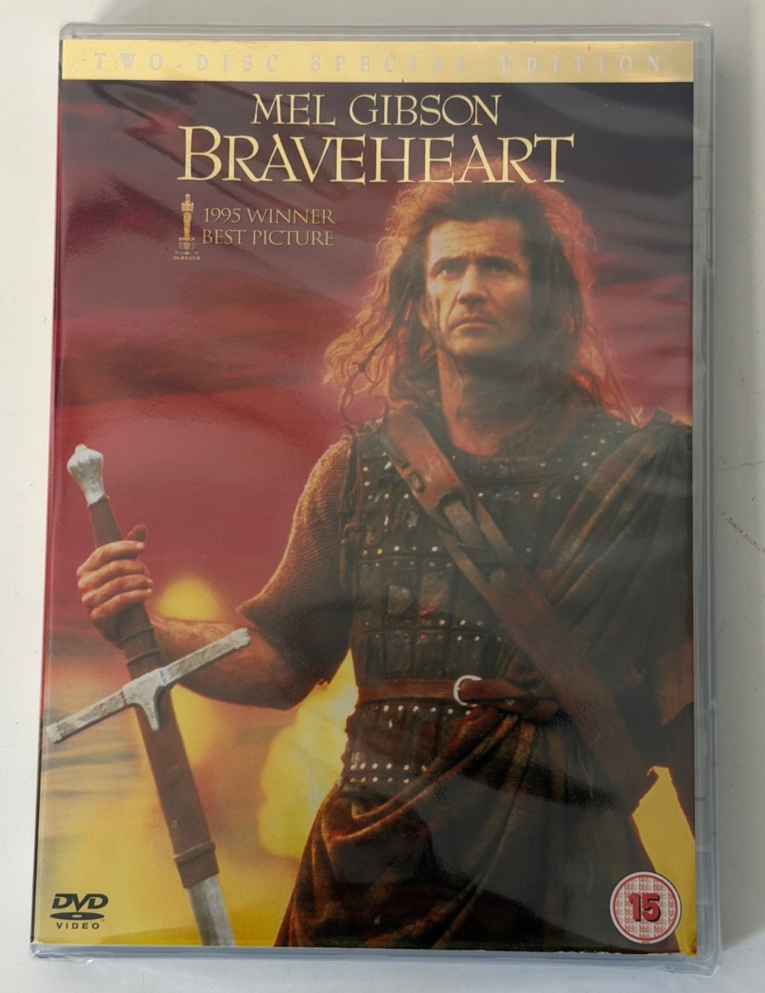 Braveheart - Mel Gibson - Special Edition 2 DVD - BRAND NEW SEALED