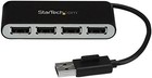 StarTech 4 Port USB 2.0 Hub Bus Powered Portable Multi Port USB 2.0 Hub