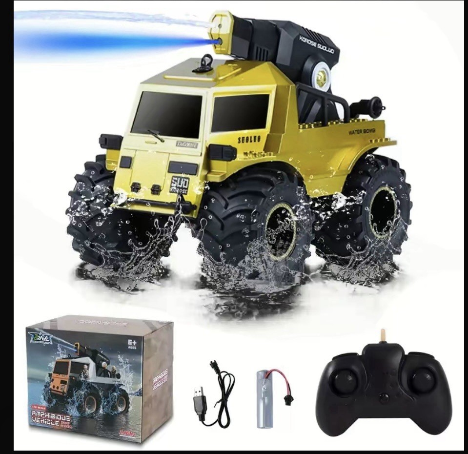 Remote, control, car, Amphibious Toy, 
