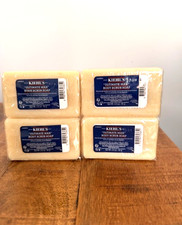Lot of 4 Kiehl's Ultimate Man Body Scrub Soap NEW 3.2 oz. each bar