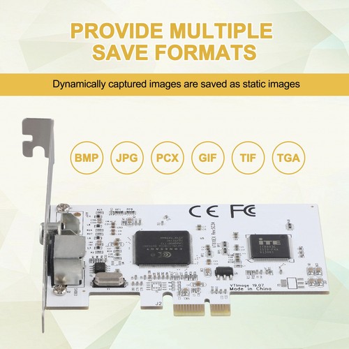 Scheda di espansione PCIE PCIE per sorveglianza AV 640X480 risoluzione video n1710 - Foto 7 di 7