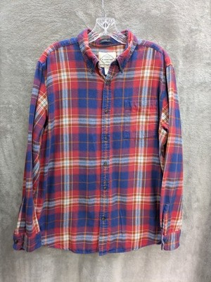 Men's Flannel Shirt Large Workwear Lumberjack Cabincore