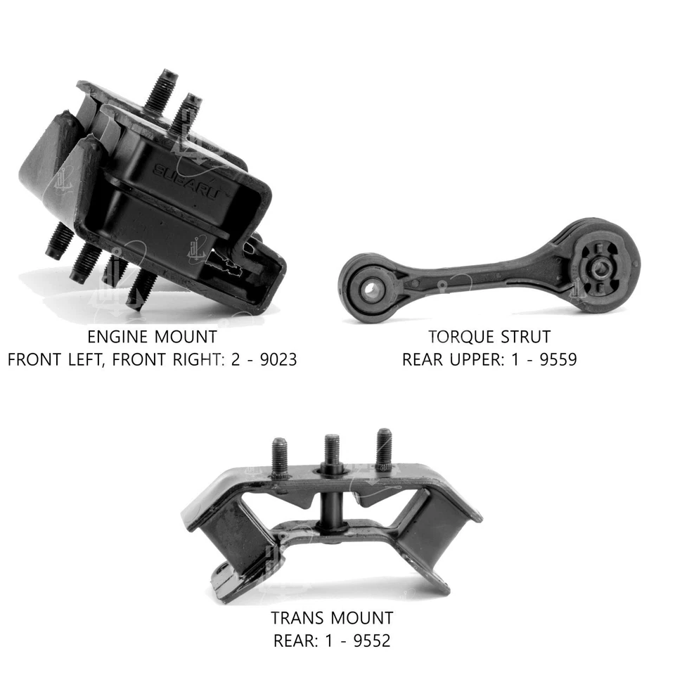 For Subaru Impreza 1998-2005 Anchor 300218 Engine Mount Kit - Imagem 2 de 4