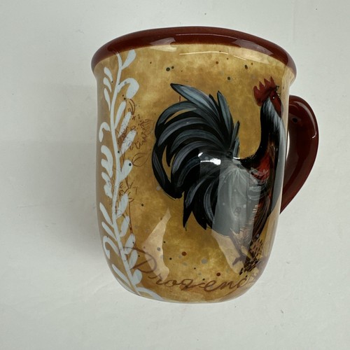 Walking Rooster Mug By Geoffrey Allen Certified Int’l 14 oz Colorful - Imagen 3 de 18