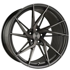 Rfs1.9 Vertini Wheels 19x8.5 Brushed Dual Gunmetal Rims 4pcs C3