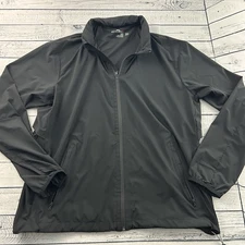 Ralph Lauren RLX Hideaway Hood Lightweight Full Zip Jacket Men's XL Black