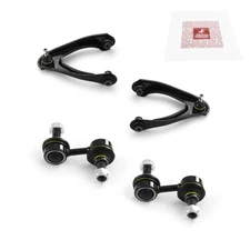 Front Upper Control Arm & Front Sway Bar Link Kit for 97-01 Honda CR-V 4 PCS