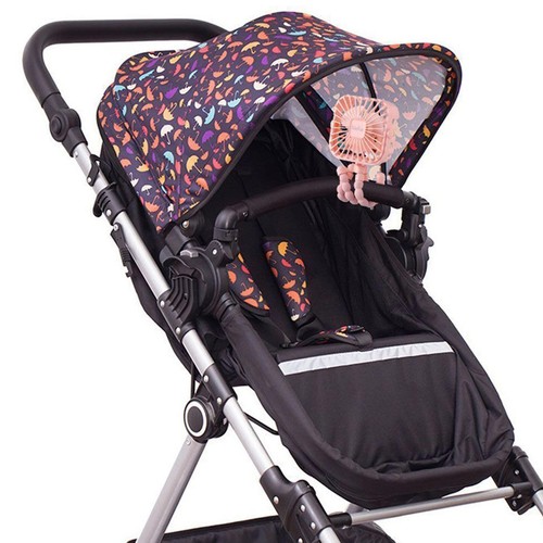 Portable Fan with Flexible Tripod Clip On Baby Fan for Stroller/ Pram/ Pushchair - Picture 9 of 12