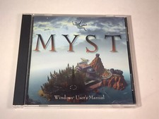 MYST 1993 Windows PC Computer CDROM Game w/ case and manual