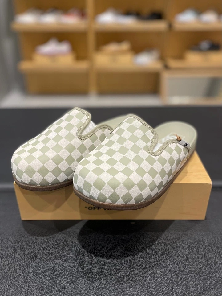 Zapatillas VANS Harbor VR3 a Cuadros Mujer Mula Sherpa ✅Tamaño Múltiple ✅Aceleradas Foto 3 de 4