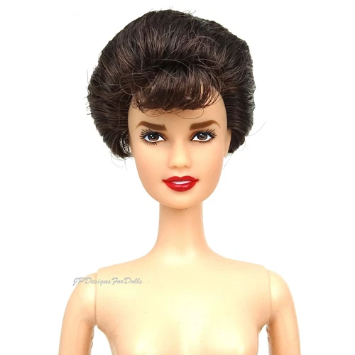 Bambola Barbie Nuda 2007 Grease Rizzo Nuova con Supporto