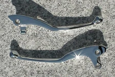 1985-2007 Yamaha V-Max Vmax VMX 1200 CHROME FRONT BRAKE & CLUTCH LEVERS