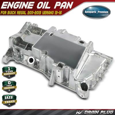 Engine Oil Pan for Buick Regal 2011-2013 Verano 2013-2016 L4 2.0L Turbocharged