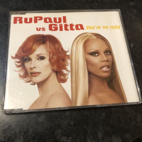 Rupaul vs. Gitta - You're No Lady - 6-Track CD Single 2002 SEHR SELTEN Ru Paul - Bild 1 von 3