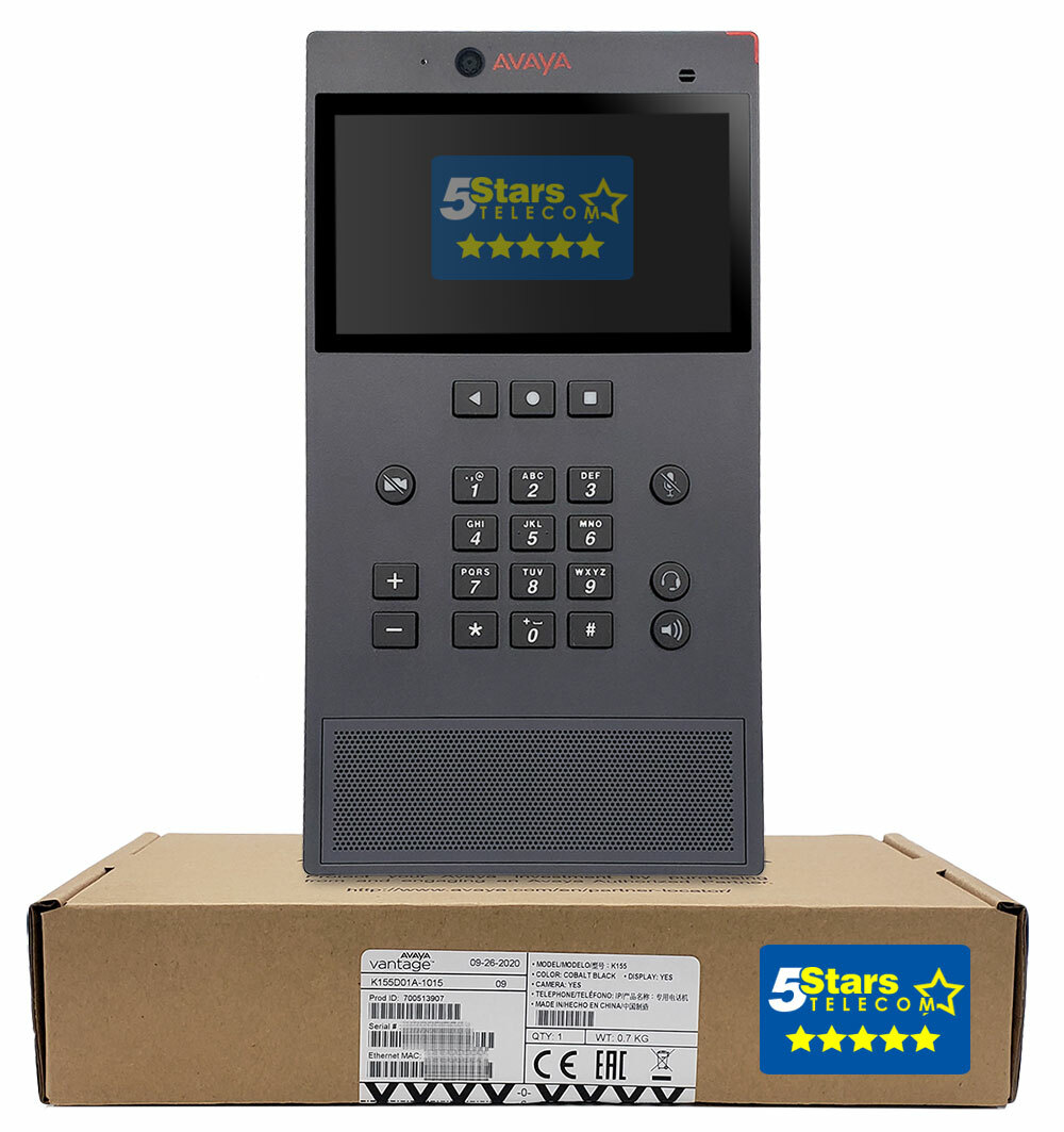 Avaya Vantage K155 Multimedia Device (700513907) - Brand New, 1 