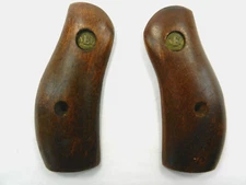 NEF New England R73 .32 H&R Mag Factory Original Wood Grips Grip Panels Revolver