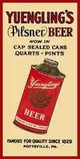 Yuengling's Pilsner Beer, Since 1829 NEW Sign 24x48" USA STEEL XXL Size