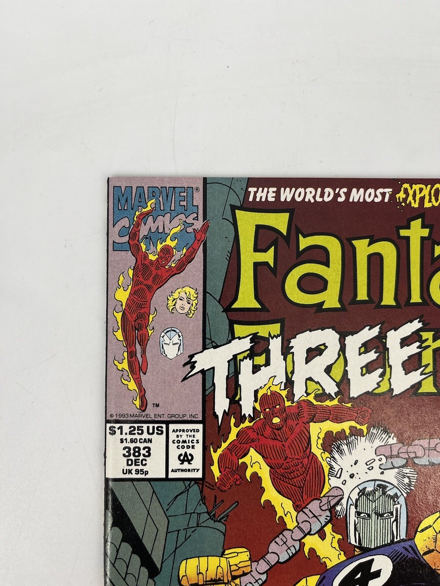 Marvel Comic Fantastic Three Volume 1 #383 Comic Books | eBay