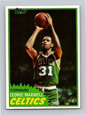 Cedric Maxwell 1981 Topps #5