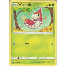23/214 Wurmple Common: Pokemon Trading Card Game SM-08 Lost Thunder