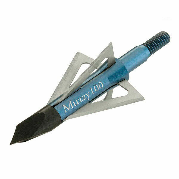 Muzzy 100 Grain 4-blade 1 inch cut