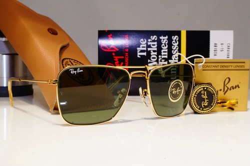 Authentic Ray-Ban Bausch Lomb Vintage 1987 Sunglasses Gold CARAVAN Arista  L0226 | eBay