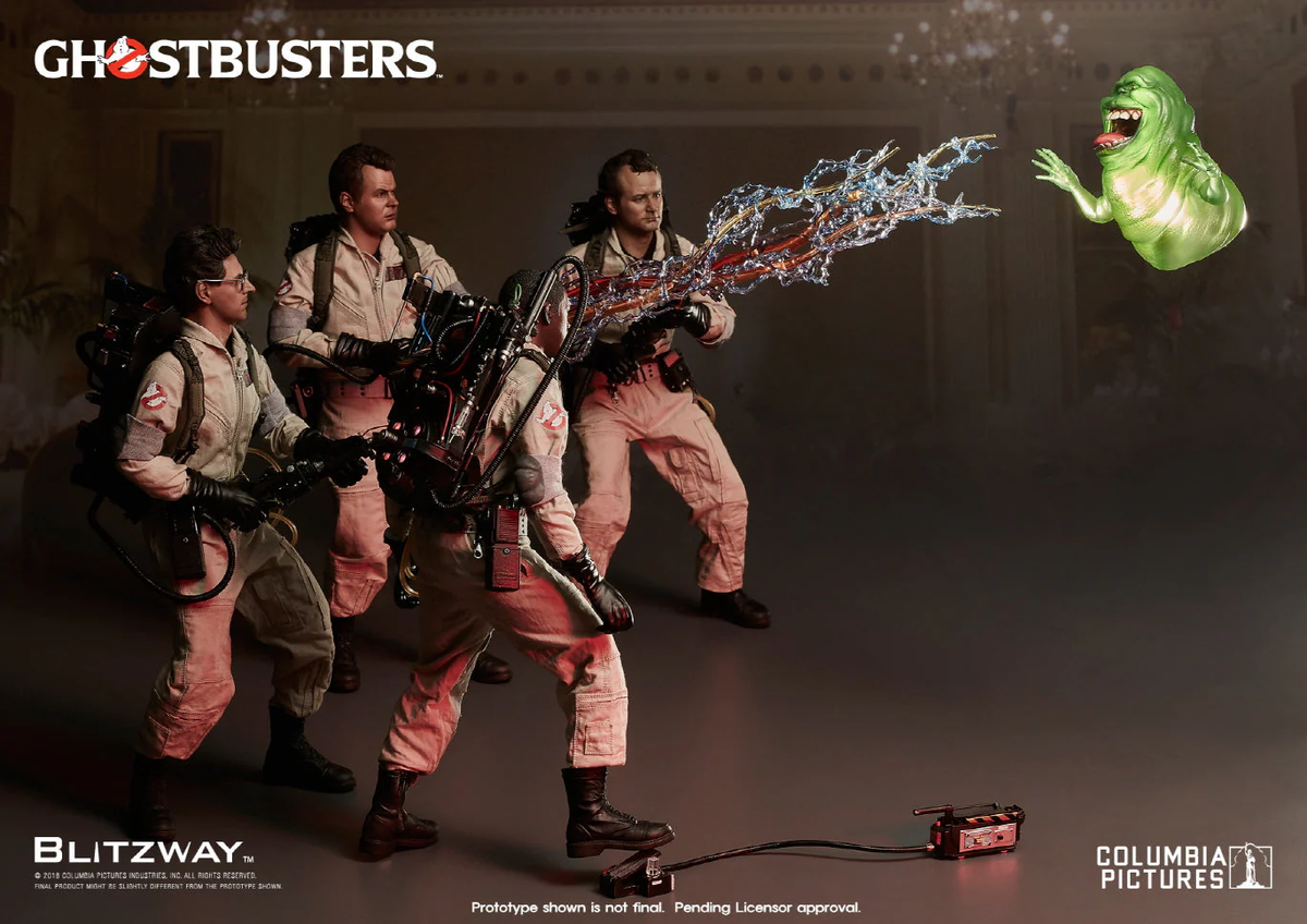Blitzway 1/6 Ghostbusters Special Pk Venkman Spengler Winston