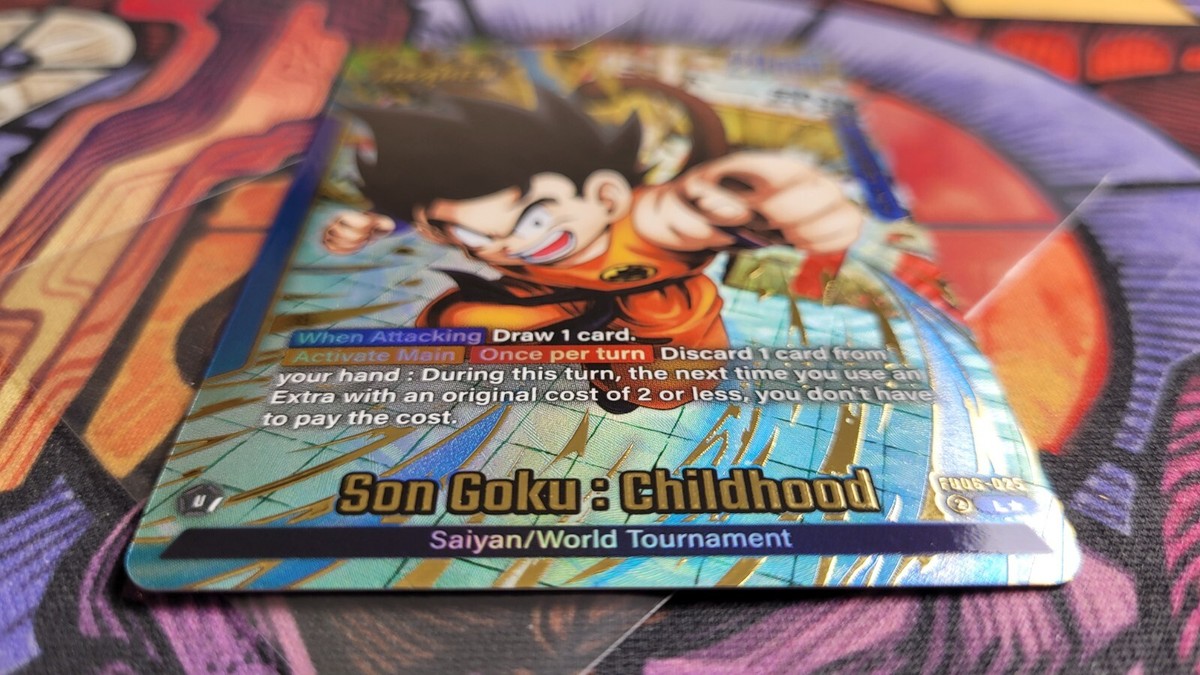 Son Goku : Childhood FB06-025 Leader Alternate Art Dragon