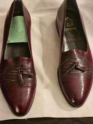 Vintage cordovan dress loafer with tassel | eBay display picture 3