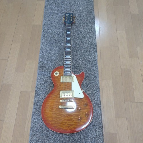 Guitare électrique modèle Epiphone Les Paul Ultra Sunburst d'occasion du Japon - Photo 6/8