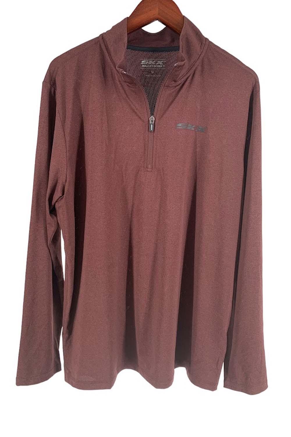 Мужские кроссовки Skechers GoDri Skech-Air на молнии 14 коричневого цвета 3590₽