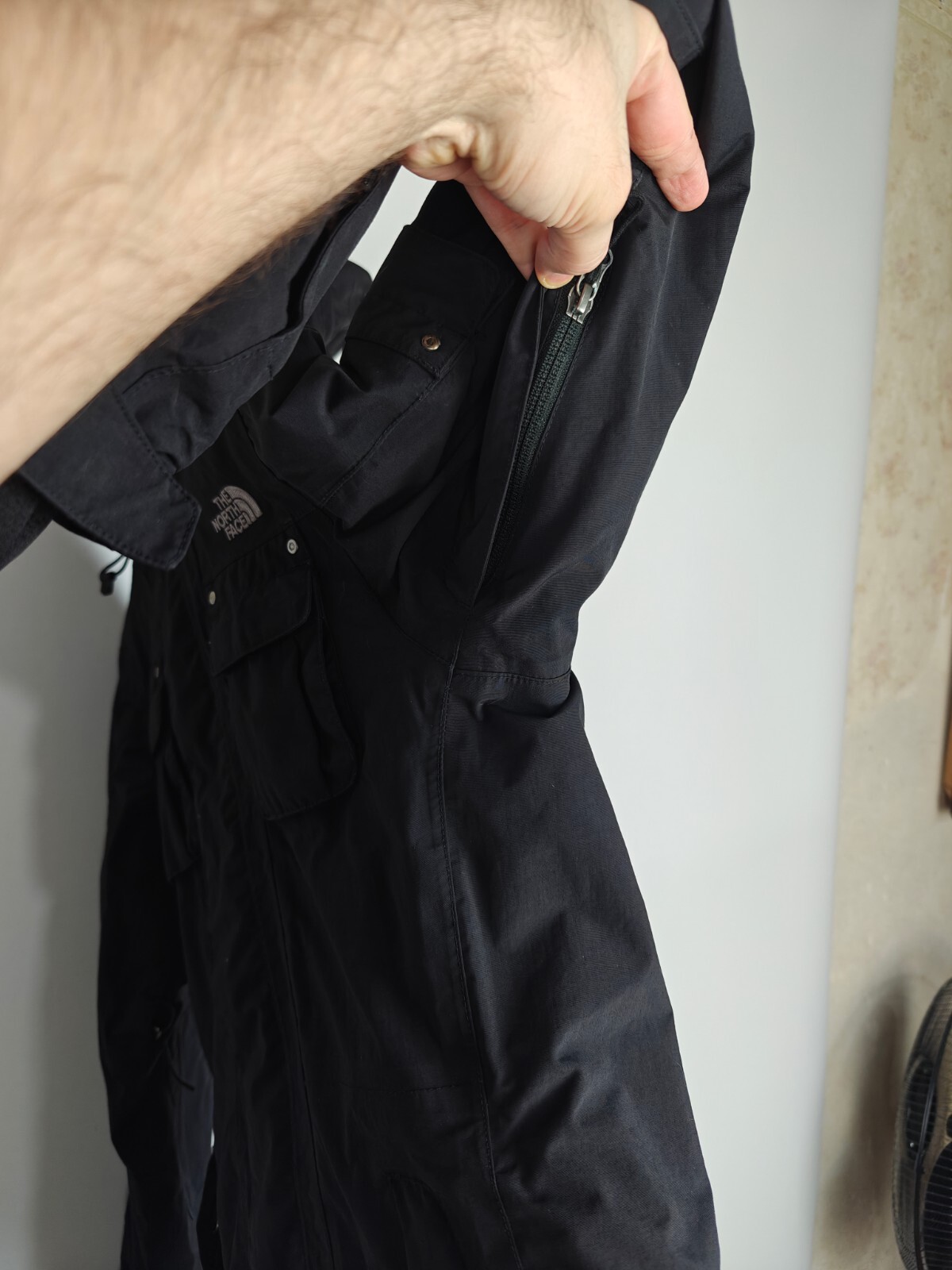 The North Face Multipocket Jacket Hooded Black si… - image 10