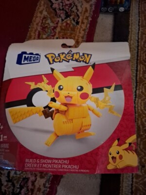 Mattel Mega Construx Pokemon Pikachu Bausteine-Figur (GMD31)