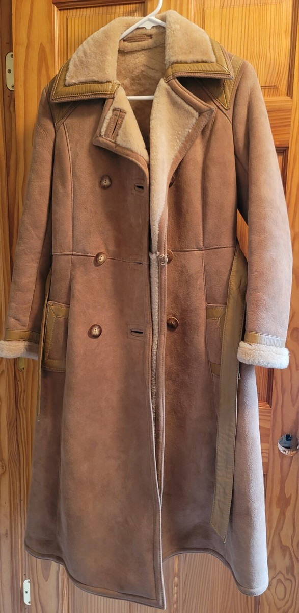 ムートン・ファーコート Left Shearling fur jacket brown ムートン・ファーコート Left Shearling fur jacket brown