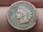 1881 Indian Head One Cent Penny- Good Details