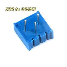 Resistencias variables Cermet potenciómetro/preestablecido/recortador rango 50R a 500KR3362P