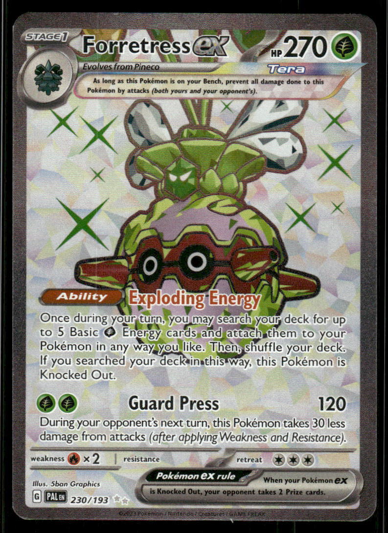 SV02: Paldea Evolved #230/193 Forretress ex | eBay