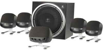 Logitech Z-640 Computer 5.1 Surround Sound System Subwoofer for PC's and Gaming 