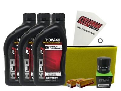 Cyclemax STD Tune Up Kit w/ Spark Plugs fits 2015-2023 Kawasaki Brute Force 750