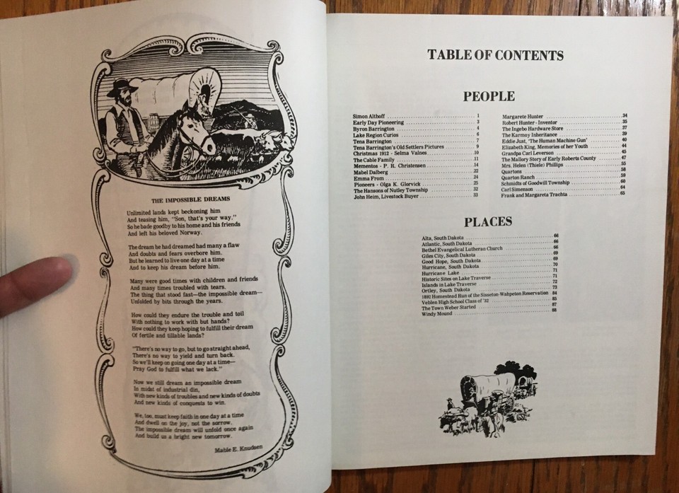 South Dakota Hist. All 6 issues of Wagon Wheels Marshall Co