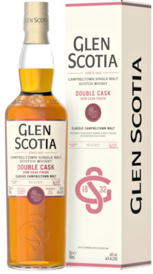 Glen Scotia Double Cask 46% Rum Cask finished bottled 19.10.2022 Campbeltown 07L