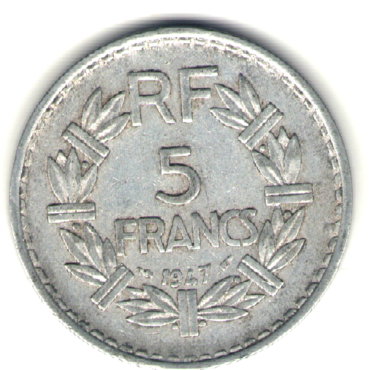 France - 5 Franc - 1947 (#1) | eBay