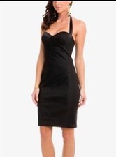 NWT MARCIANO GUESS EALING CORSET DRESS BLACK SIZE 2 HARD2FIND