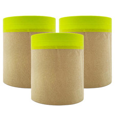 Pre-Taped Masking Paper for Painting, 6 Inch X 50 Feet Tape and Drape Painters P