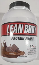 Lean Body, Protein Shake Drink Mix, Chocolate, 4.63 lb (2,100 g) 05/28